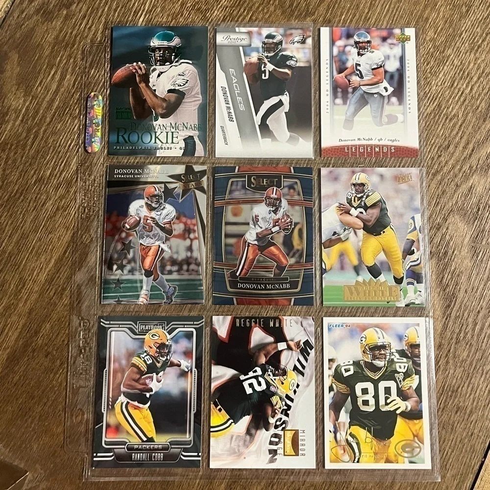 𝅺🏈 NFL Football Trading Sports, Cards Lot of 9